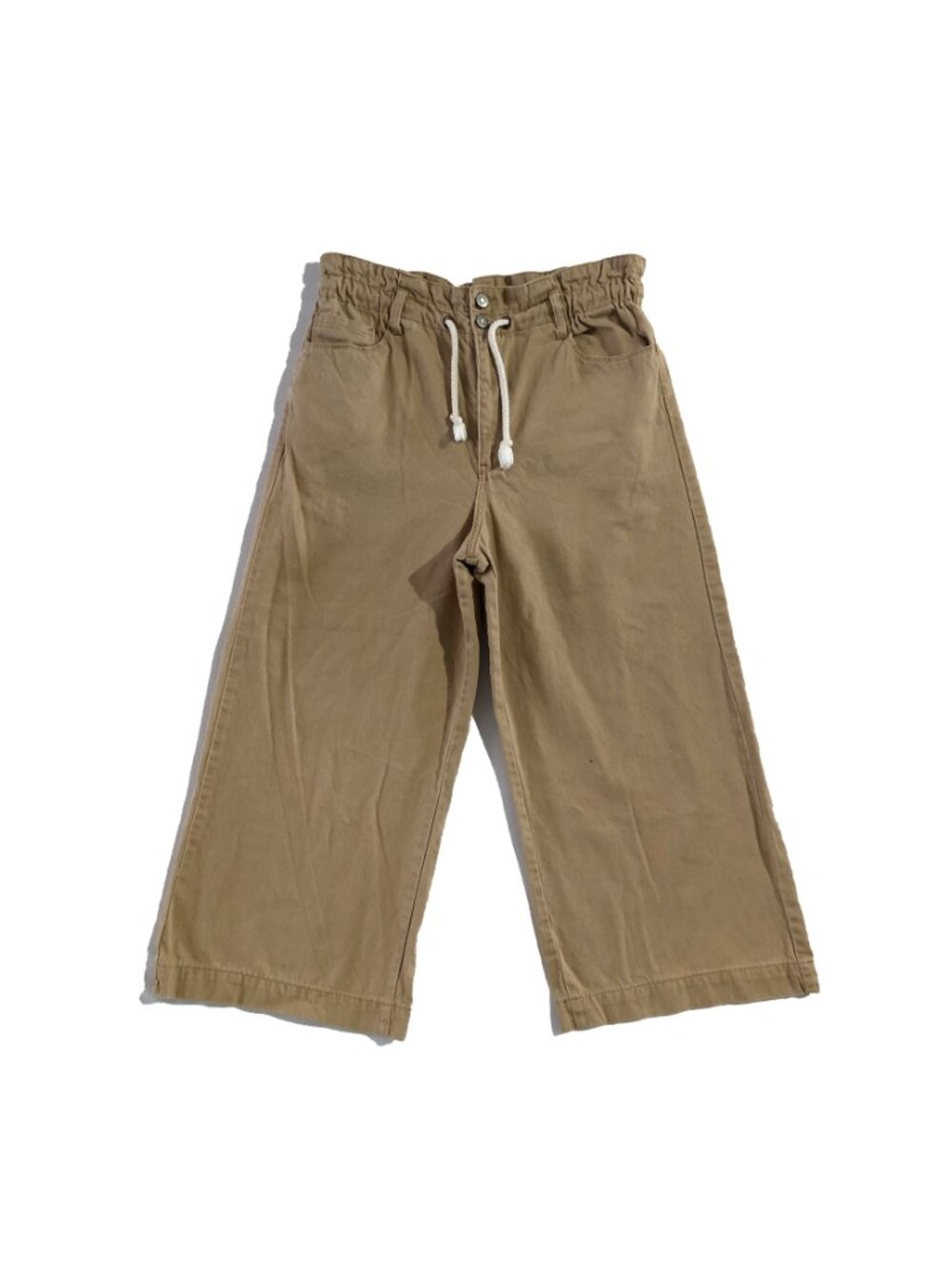 Kensie Jeans Womens Size 10/30 Khaki Vintage Luxe High Rise Wide Leg Pants